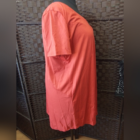 Sz 16 NWT MEASOR Pumpkin Spice Oversized Swing Dress - Picture 10 of 12